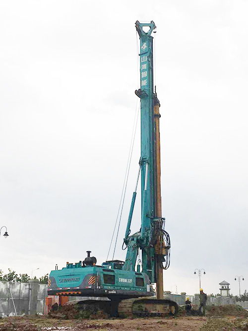 3499拉斯维加斯线路智能十台旋挖助力沈阳沉点工程