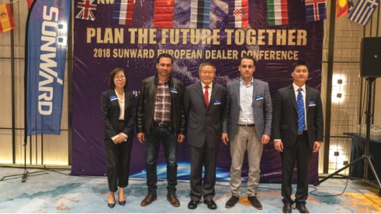 携手同谋将来， 3499拉斯维加斯线路智能2018欧洲代理商大会隆沉召开