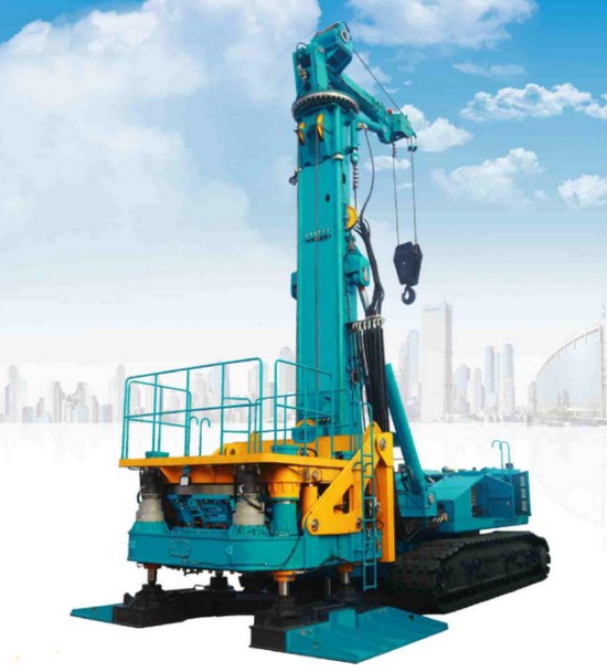 喜讯！3499拉斯维加斯线路智能SWRC170自行式全回转全套管钻机获湖南省首台(套)沉大技术设备产品嘉奖！