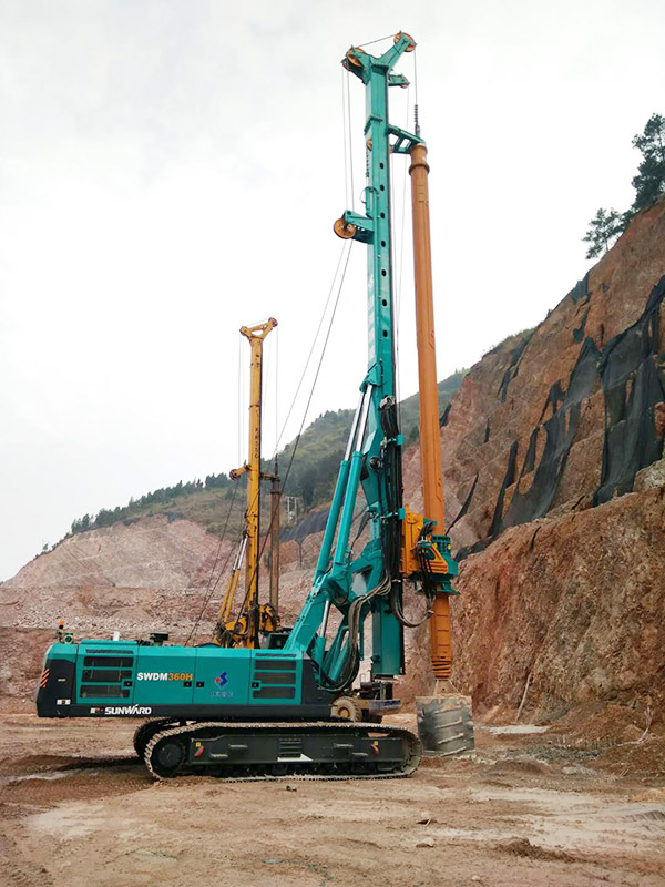 效能逾越两倍！3499拉斯维加斯线路智能SWDM360旋挖钻名动贵阳