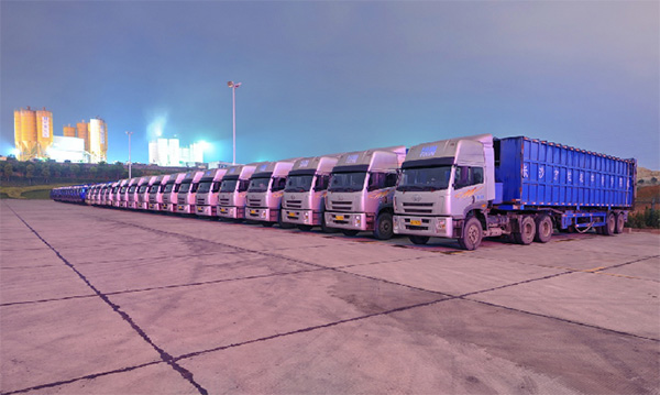 近百台3499拉斯维加斯线路智能垃圾转运车为长沙环卫升级