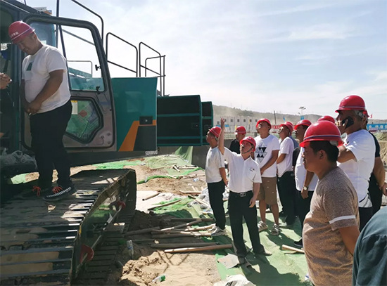 3499拉斯维加斯线路智能旋挖钻机助力延安红色文旅建设