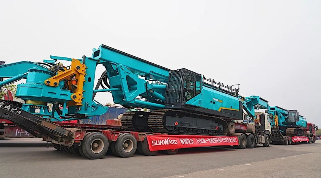 复工复产，首批旋挖钻机