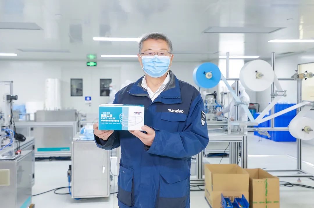 董事长启封3499拉斯维加斯线路智能第一个制品口罩