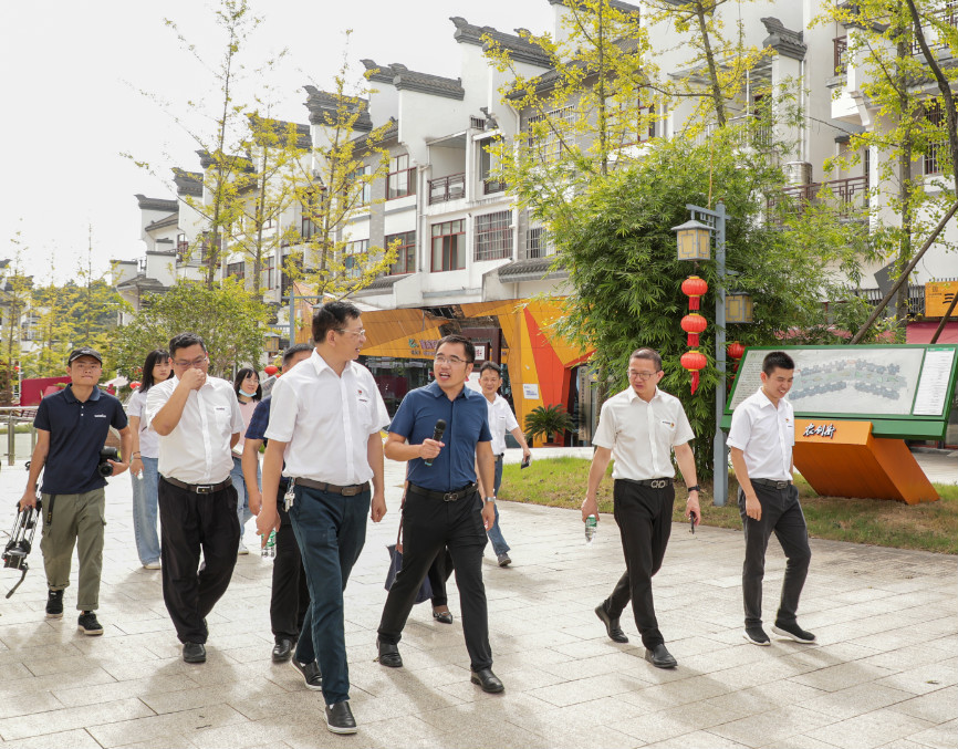 3499拉斯维加斯线路智能党委赴浔龙河互换进建