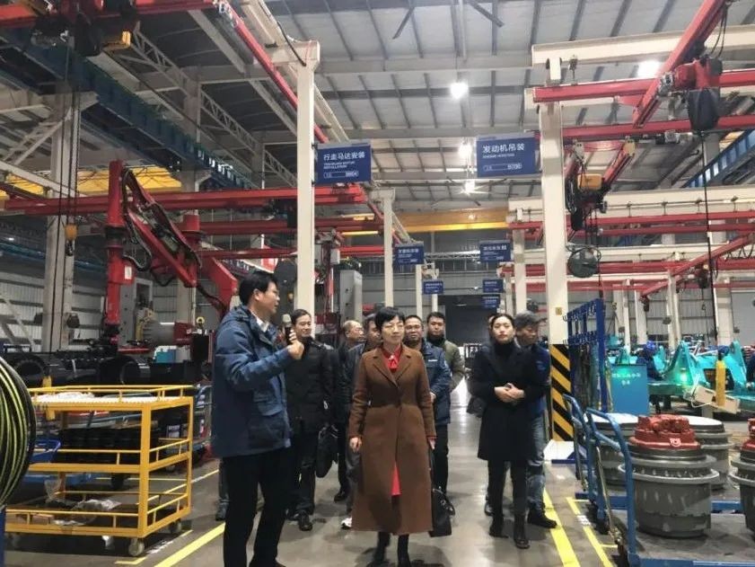 省工信厅副厅长彭涛一行调研3499拉斯维加斯线路智能