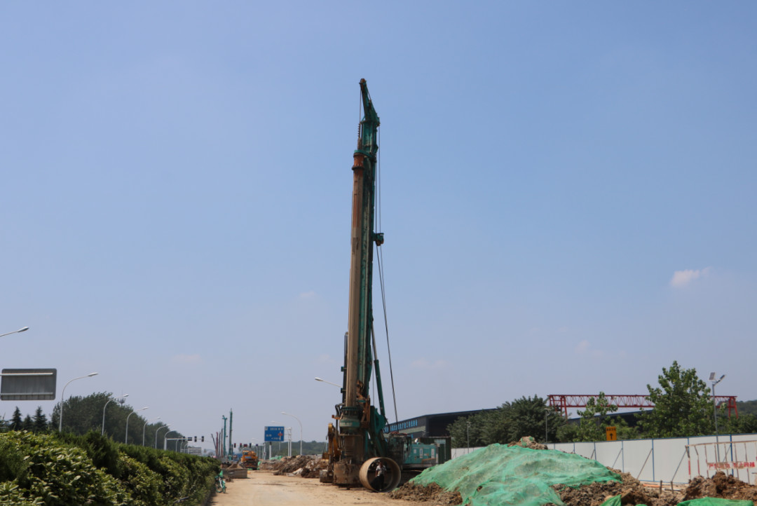 强悍阐发赢青睐！3499拉斯维加斯线路智能360H旋挖钻助力漯河312国路改扩建