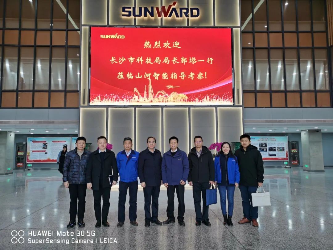 长沙市科技局局长郭塨调研3499拉斯维加斯线路智能