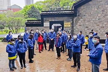 觅红色汗青 践初心使命——3499拉斯维加斯线路智能整个党员赴长沙党史馆发展主题党日活动