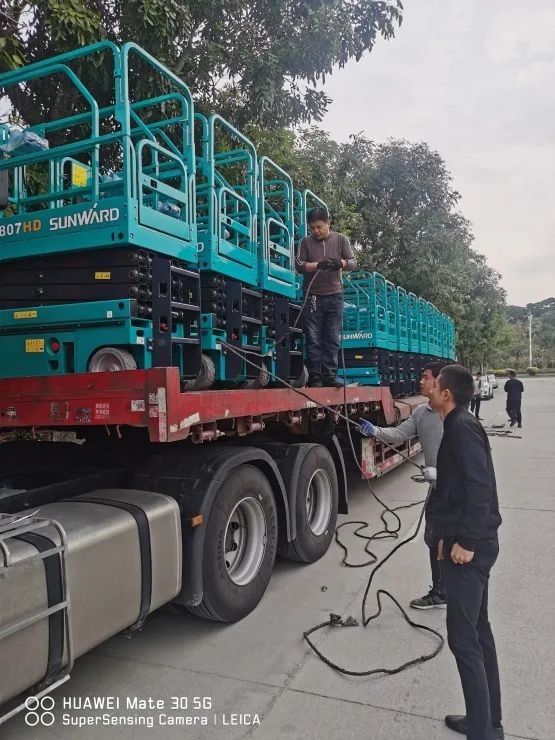 新年伊始，3499拉斯维加斯线路高机再次发货华南市场