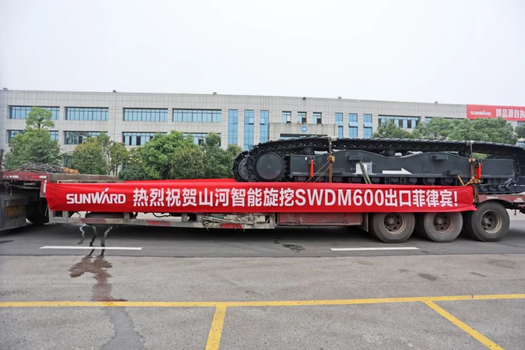 3499拉斯维加斯线路智能最大旋挖钻机出口菲律宾，开启拓展海表市场新篇章