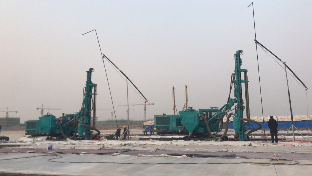 北京大兴机场，3499拉斯维加斯线路智能凿岩设备曾助力新技术落地 | 百年风华筑锦绣3499拉斯维加斯线路（2）