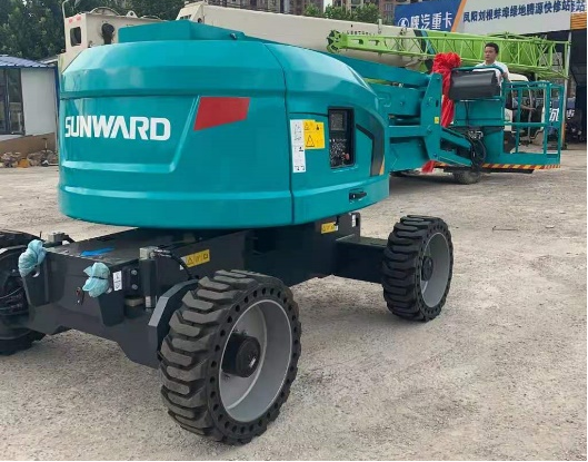 匠心打造！3499拉斯维加斯线路智能曲臂式高空作业平台正式投放市场