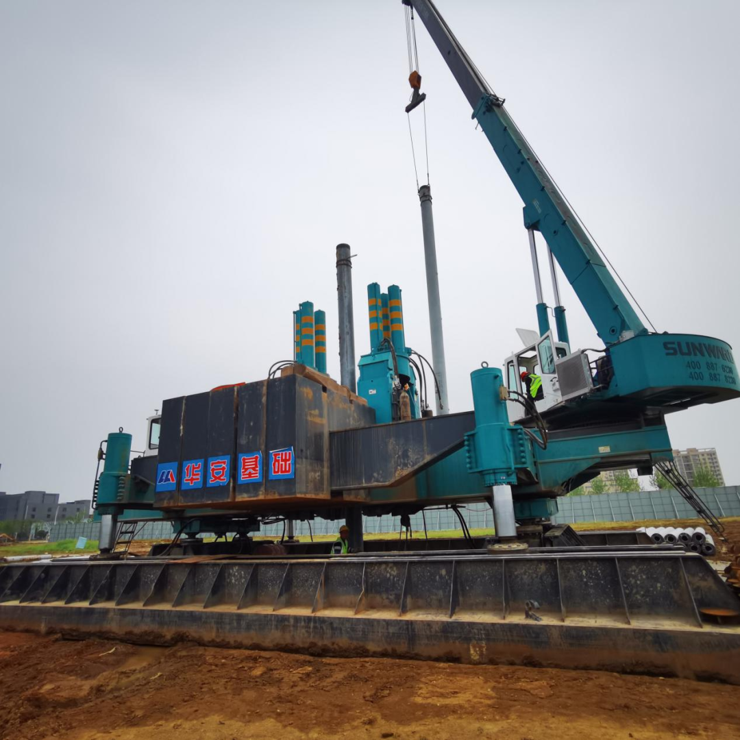 20天，800多根桩基！华安基础又受褒奖