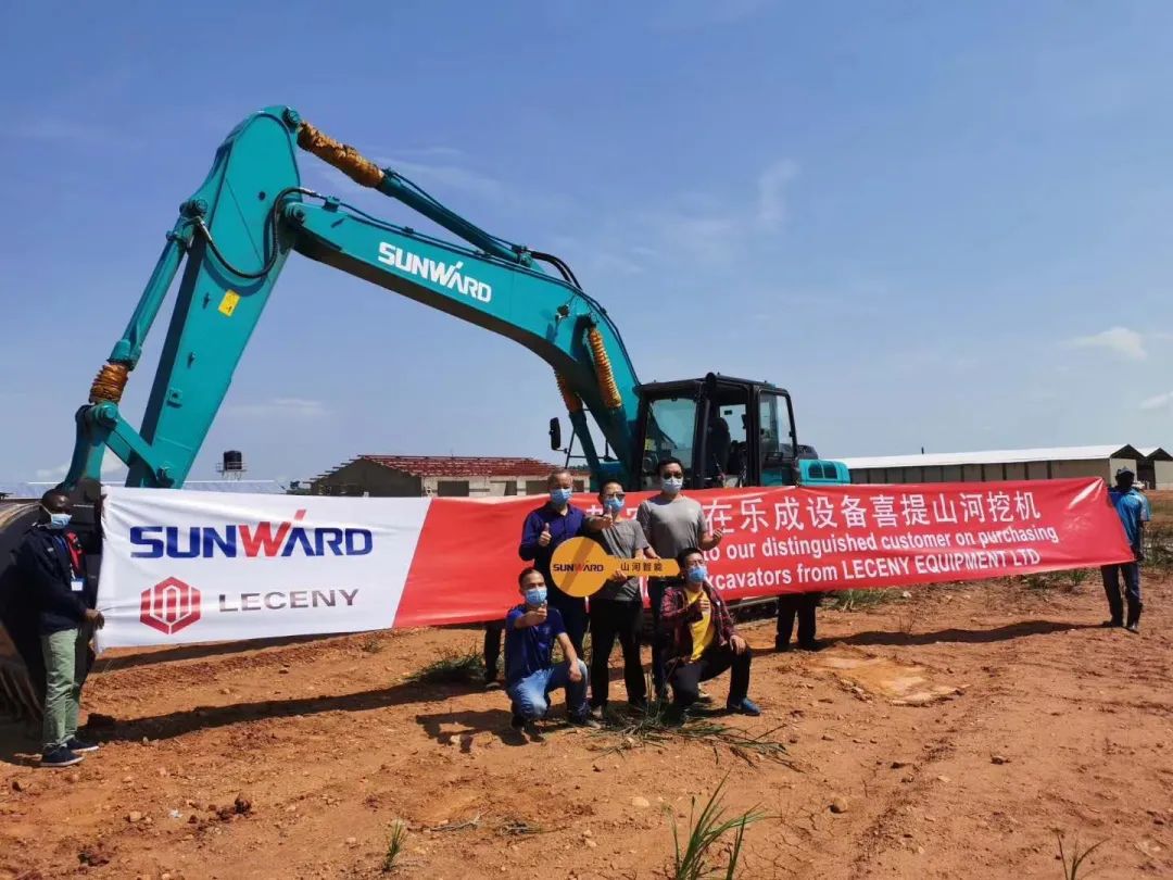 亮相中非经贸展览会！3499拉斯维加斯线路智能尽展工程机械国产品牌魅力