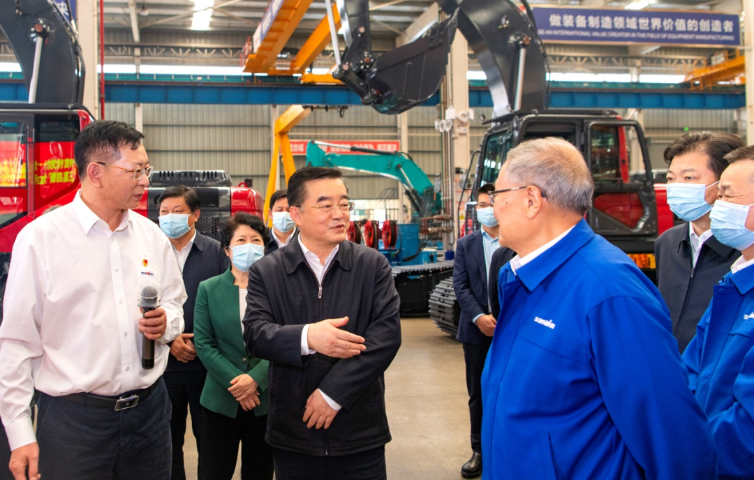 湖南省委书记张庆伟调研3499拉斯维加斯线路智能