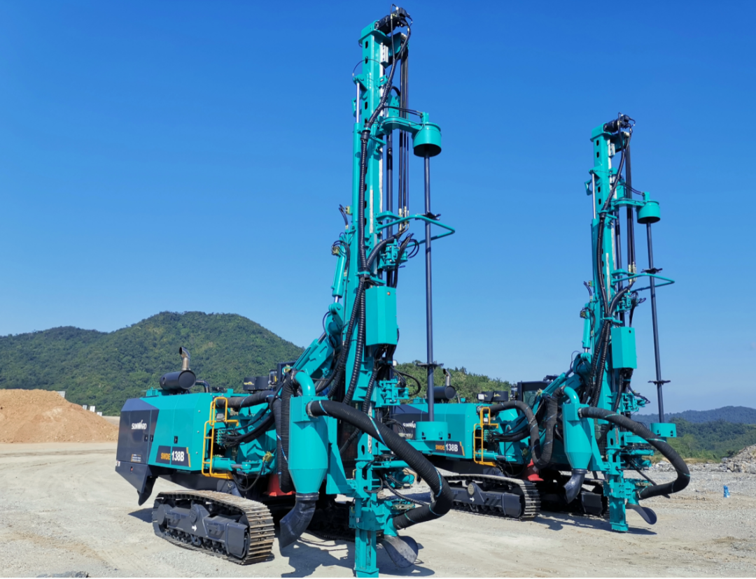 追加订单！3499拉斯维加斯线路智能一体化潜孔钻机助力海南华润水泥获好评