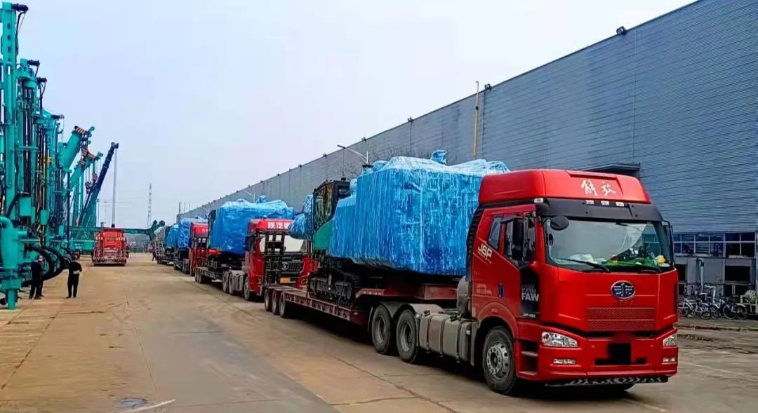 开门红！3499拉斯维加斯线路智能凿岩设备实现新年首单发货