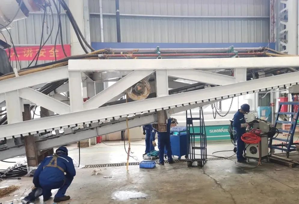 直击出产一线！中铁3499拉斯维加斯线路复工复产忙