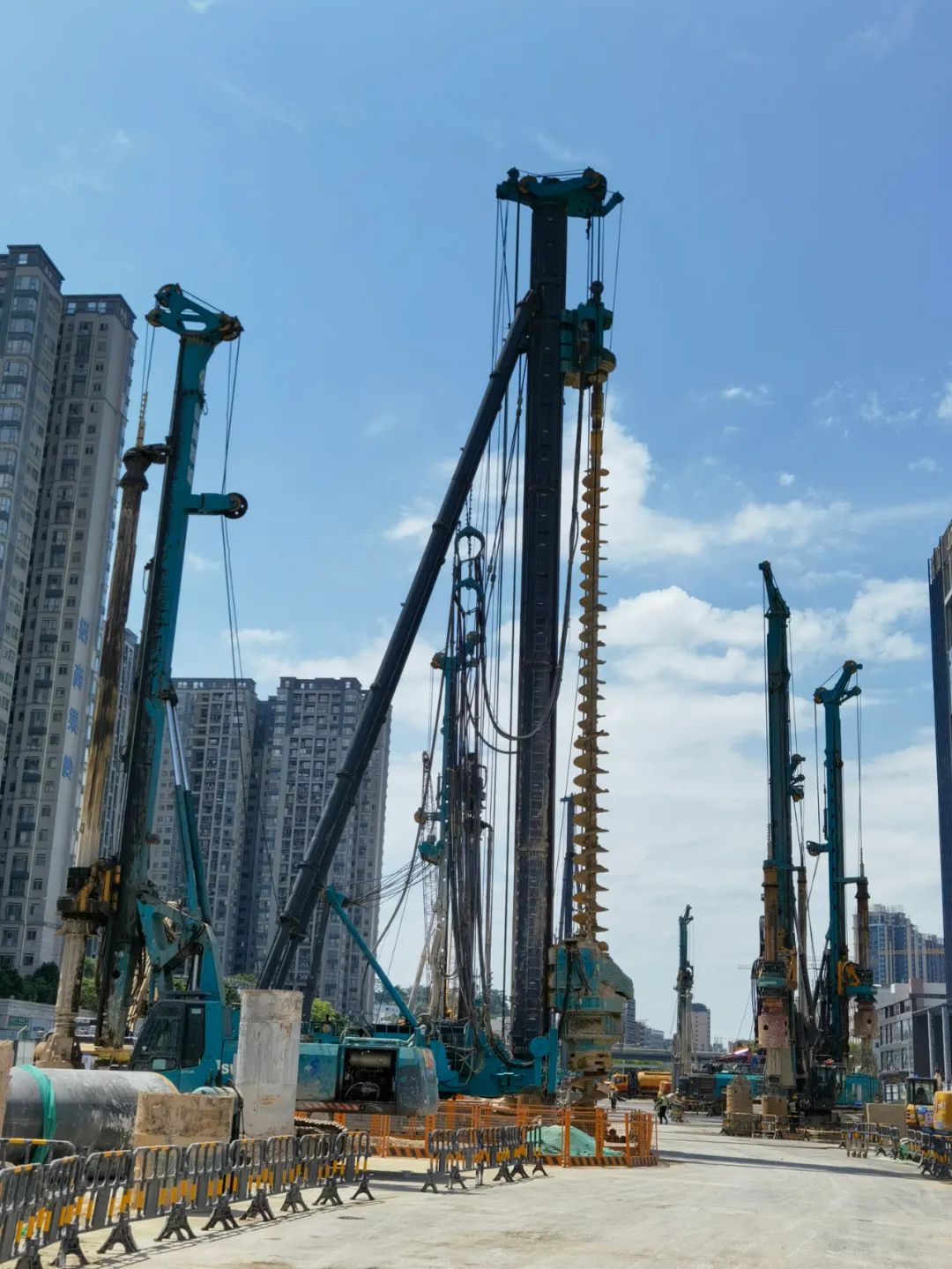 单桩节俭87幼时！3499拉斯维加斯线路智能硬核设备+成套解决规划攻破穗莞深城际轨路施工难题