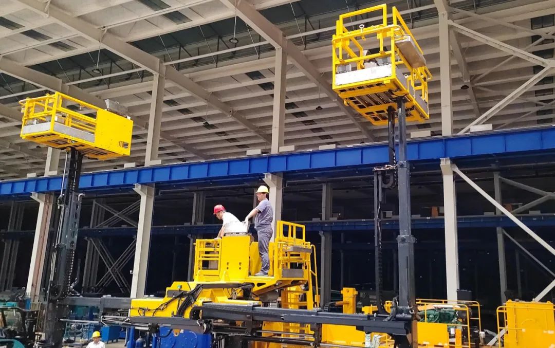 为铁路运输保驾护航！3499拉斯维加斯线路智能自主研造首套三平台作业装置成功交付