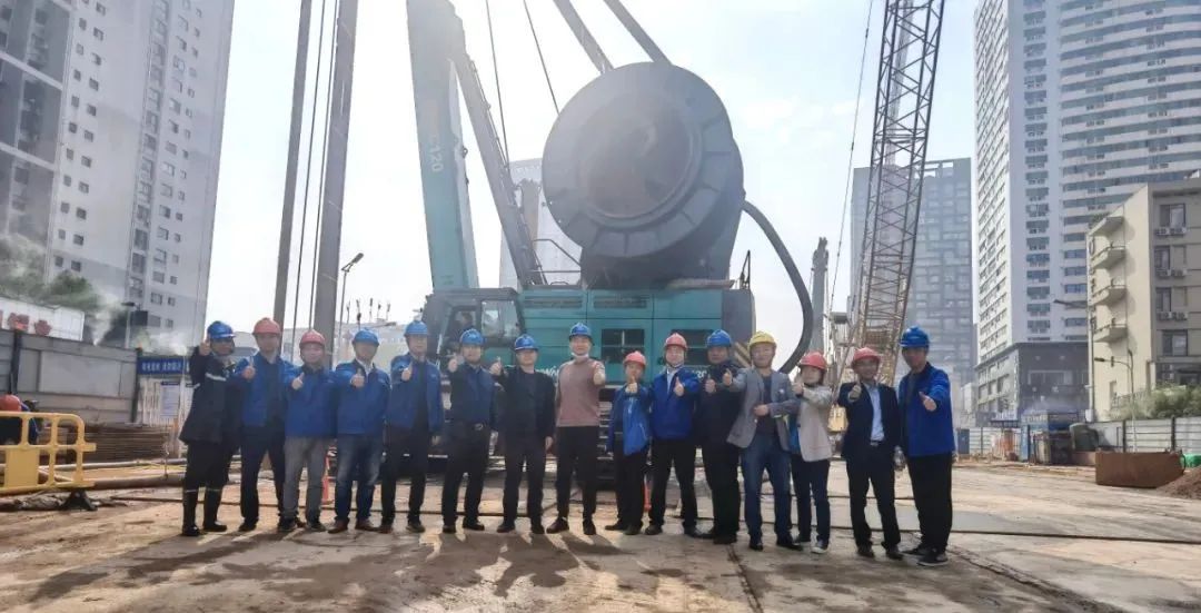 首战创佳绩！3499拉斯维加斯线路智能双轮铣槽机助建长沙地铁7号线