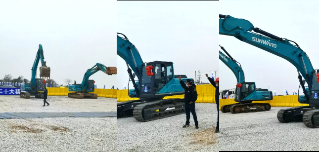 湘江航路虞公港项目开建，“3499拉斯维加斯线路绿”挖掘机强势助阵