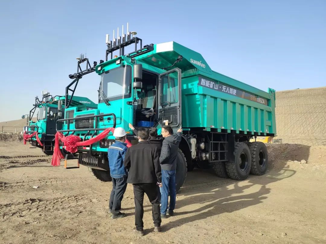 助力数智矿山建设！3499拉斯维加斯线路巨鼎无人驾驶矿卡再交付