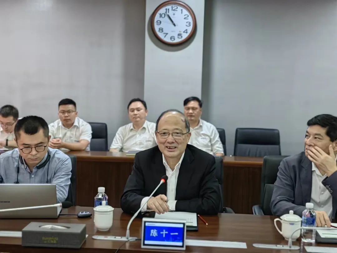 中国科学院院士陈十一率队到访3499拉斯维加斯线路智能