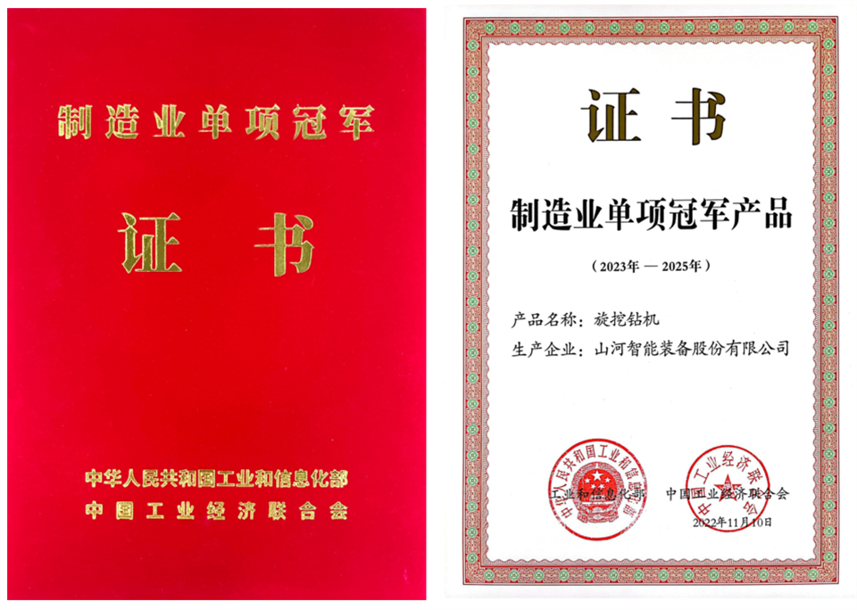 两项单冠，行业唯一！3499拉斯维加斯线路智能两款桩工产品同获造作业单项冠军