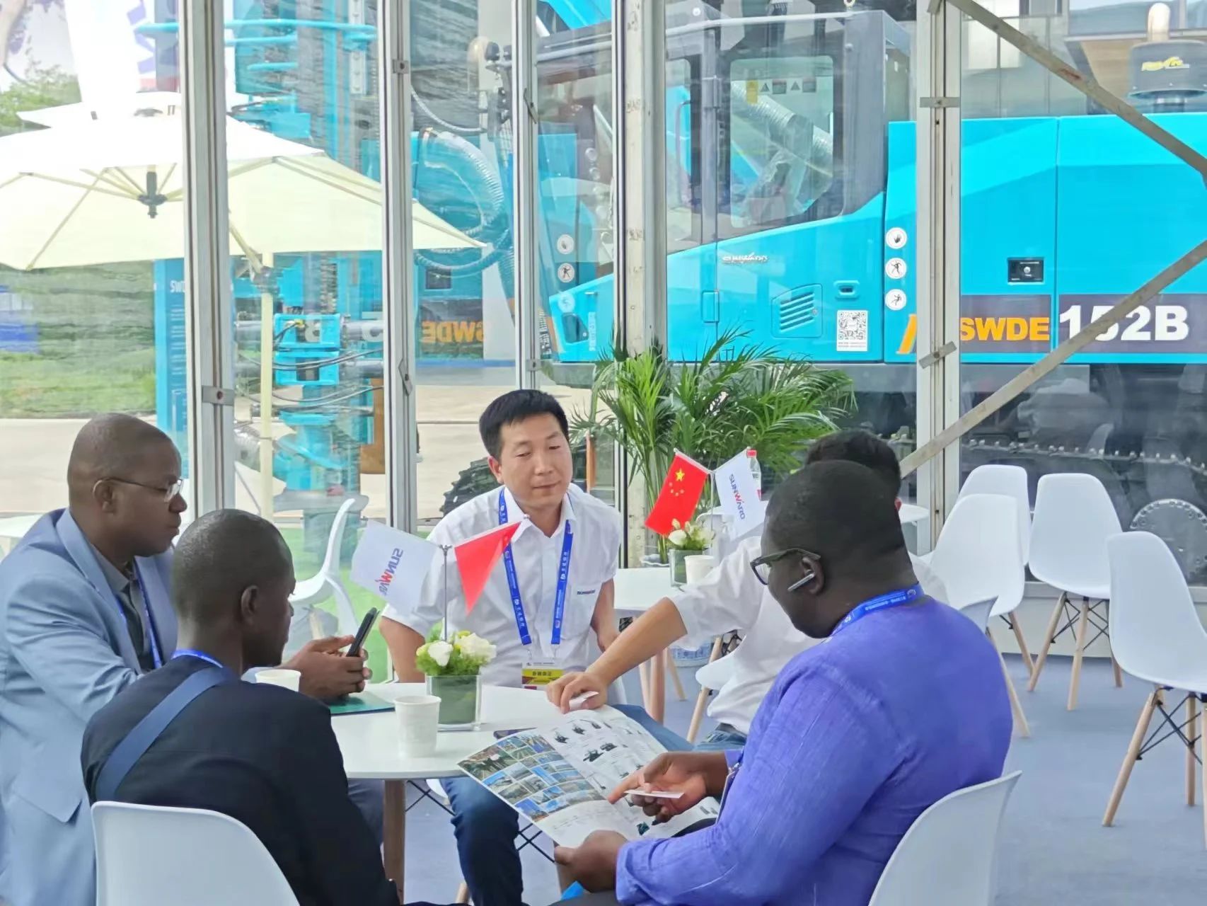 逐梦非洲，携手同业！3499拉斯维加斯线路智能亮相第三届中非经贸展览会