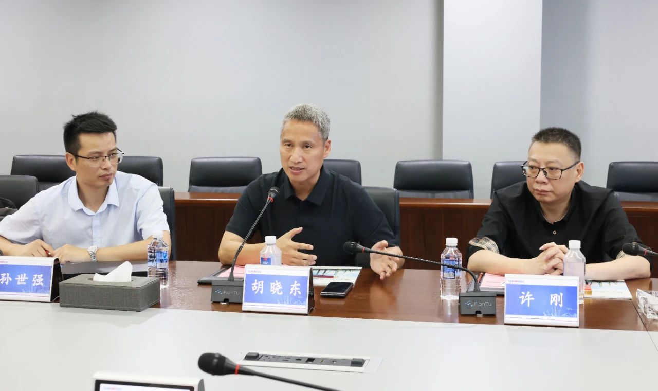 永青科技集团董事长胡晓东带队到访3499拉斯维加斯线路智能