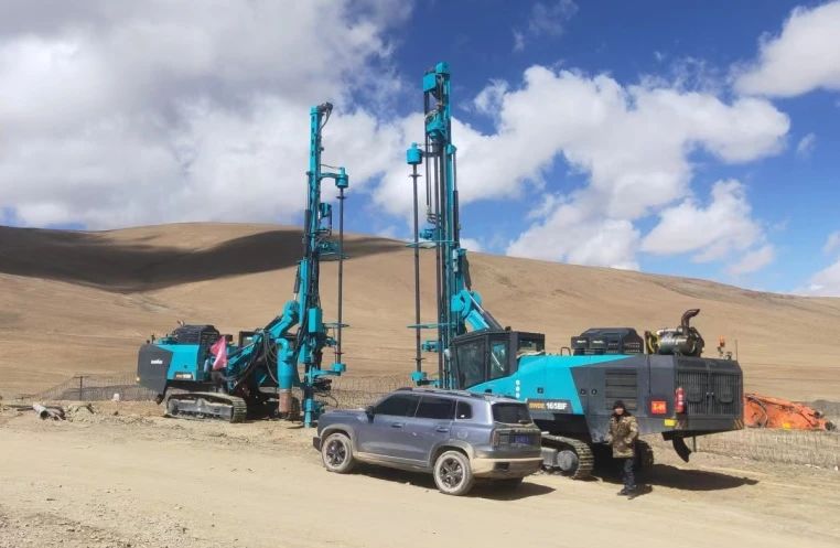 勇闯昆仑山！3499拉斯维加斯线路智能凿岩设备攻克海拔5600米!