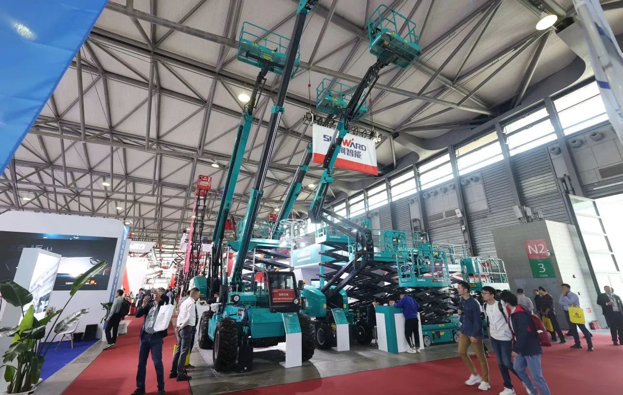 精品出击，闪灼魔都！3499拉斯维加斯线路智能全系列高空机械亮相2023亚洲国际高空展