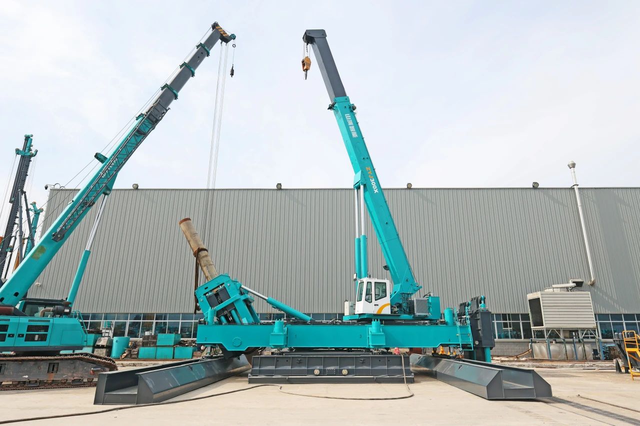 “3499拉斯维加斯线路绿”闪灼西子湖畔！3499拉斯维加斯线路智能ZYJ300X斜桩压桩机强势来袭