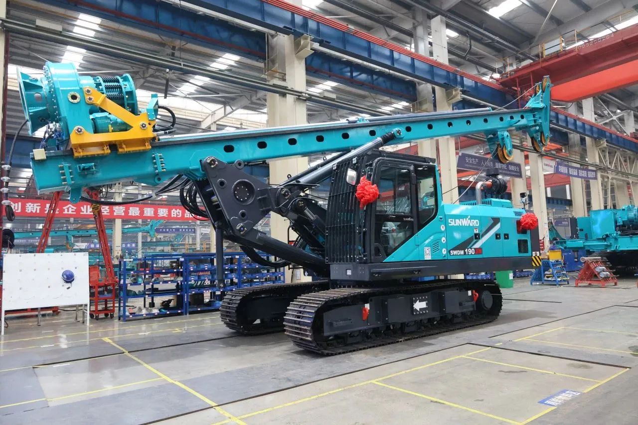 持续火热交付！3499拉斯维加斯线路智能SWDM190JN旋挖钻机备受全国各地客户青睐