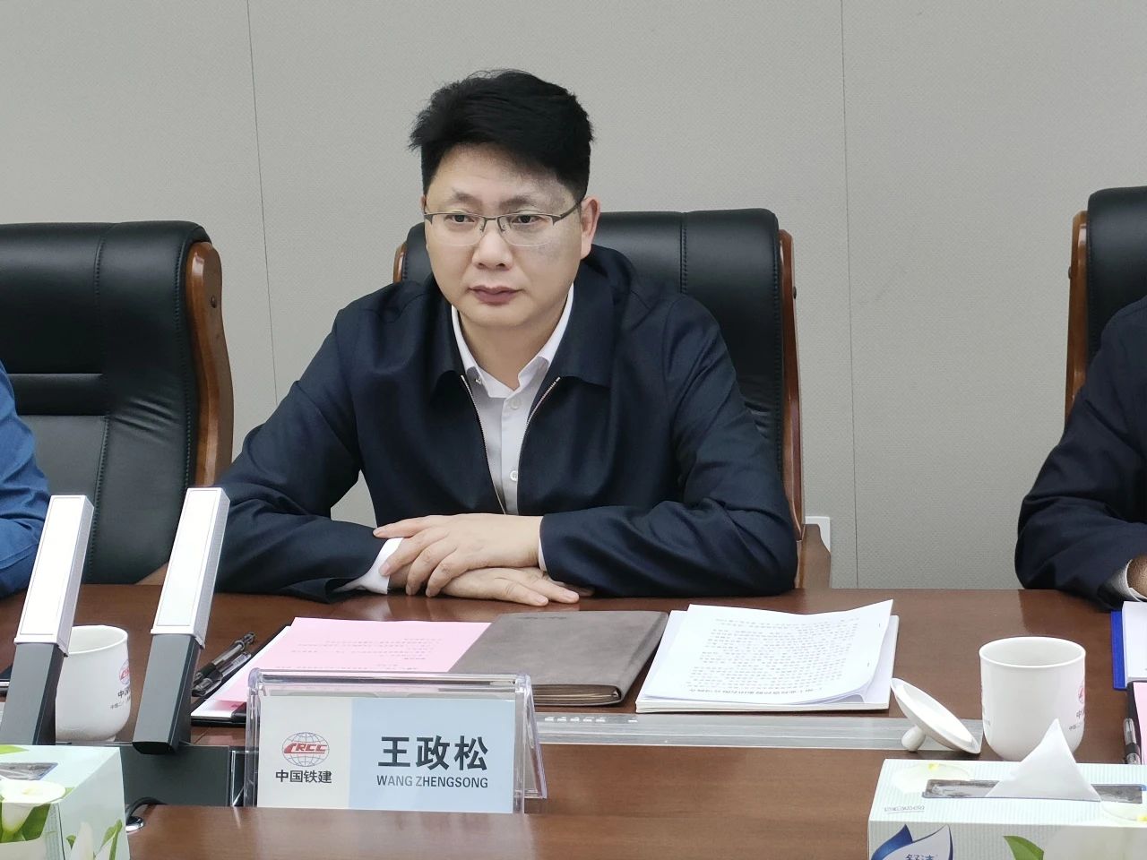 适应新局势，追求新合作！3499拉斯维加斯线路智能到访中铁二十三局