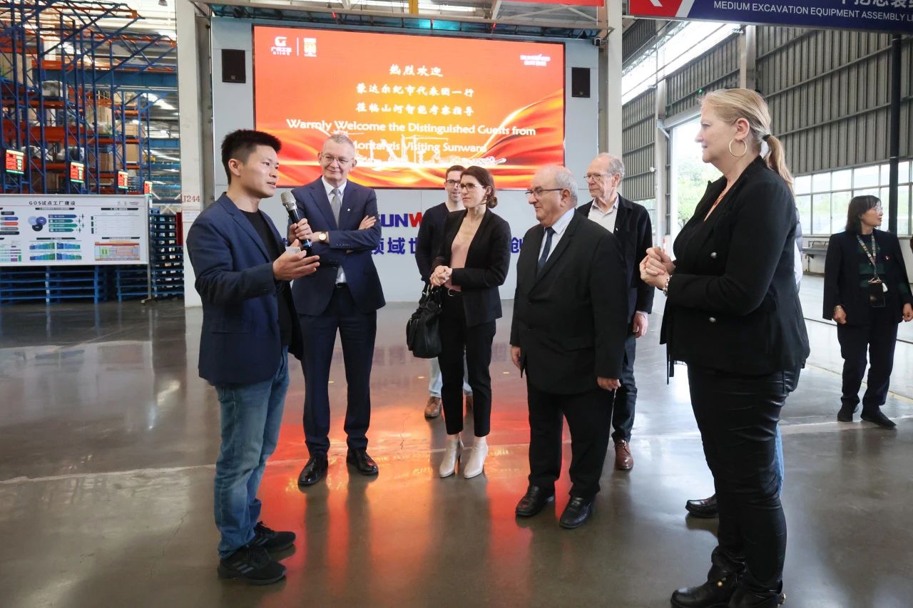 蒙达尔纪市代表团一行调查3499拉斯维加斯线路智能