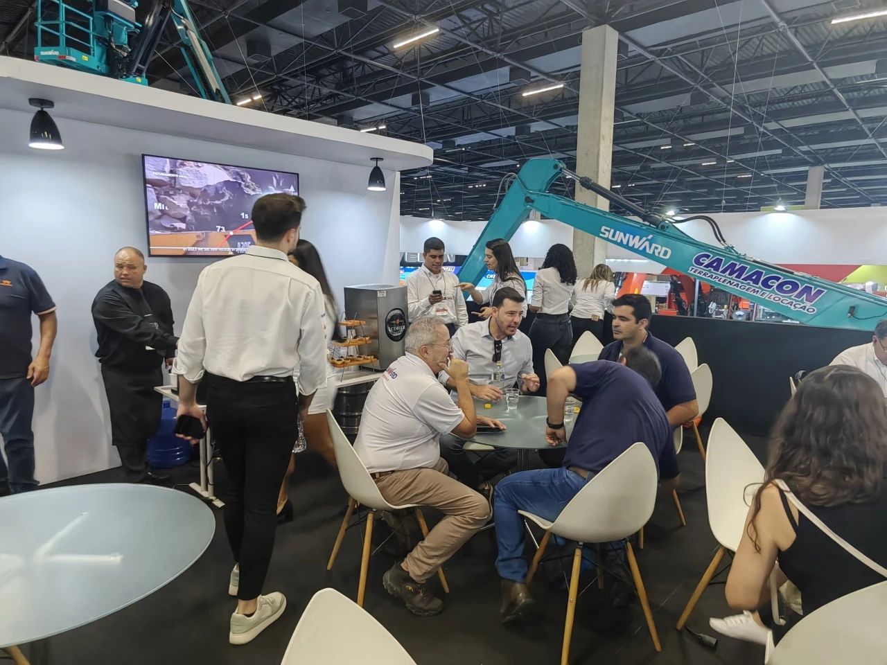 展出设备销售一空！3499拉斯维加斯线路智能亮相2024巴西矿业展览会！