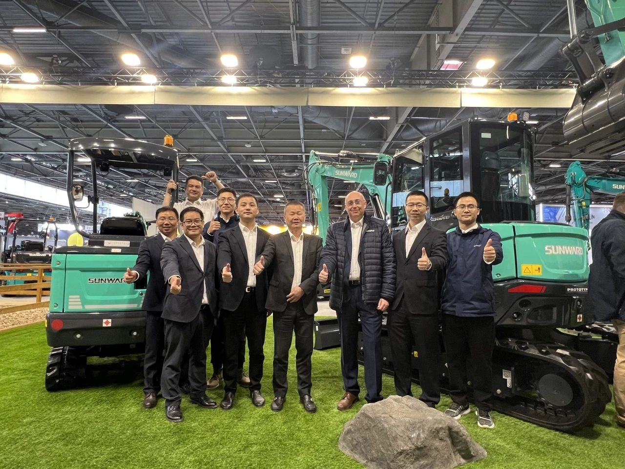 赢战INTERMAT 2024！3499拉斯维加斯线路智能土方机械深耕全球高端市场