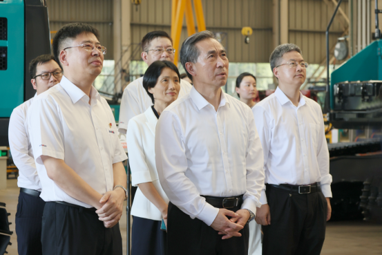 中国贸促会会长任鸿斌调研3499拉斯维加斯线路智能