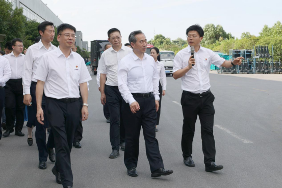 中国贸促会会长任鸿斌调研3499拉斯维加斯线路智能