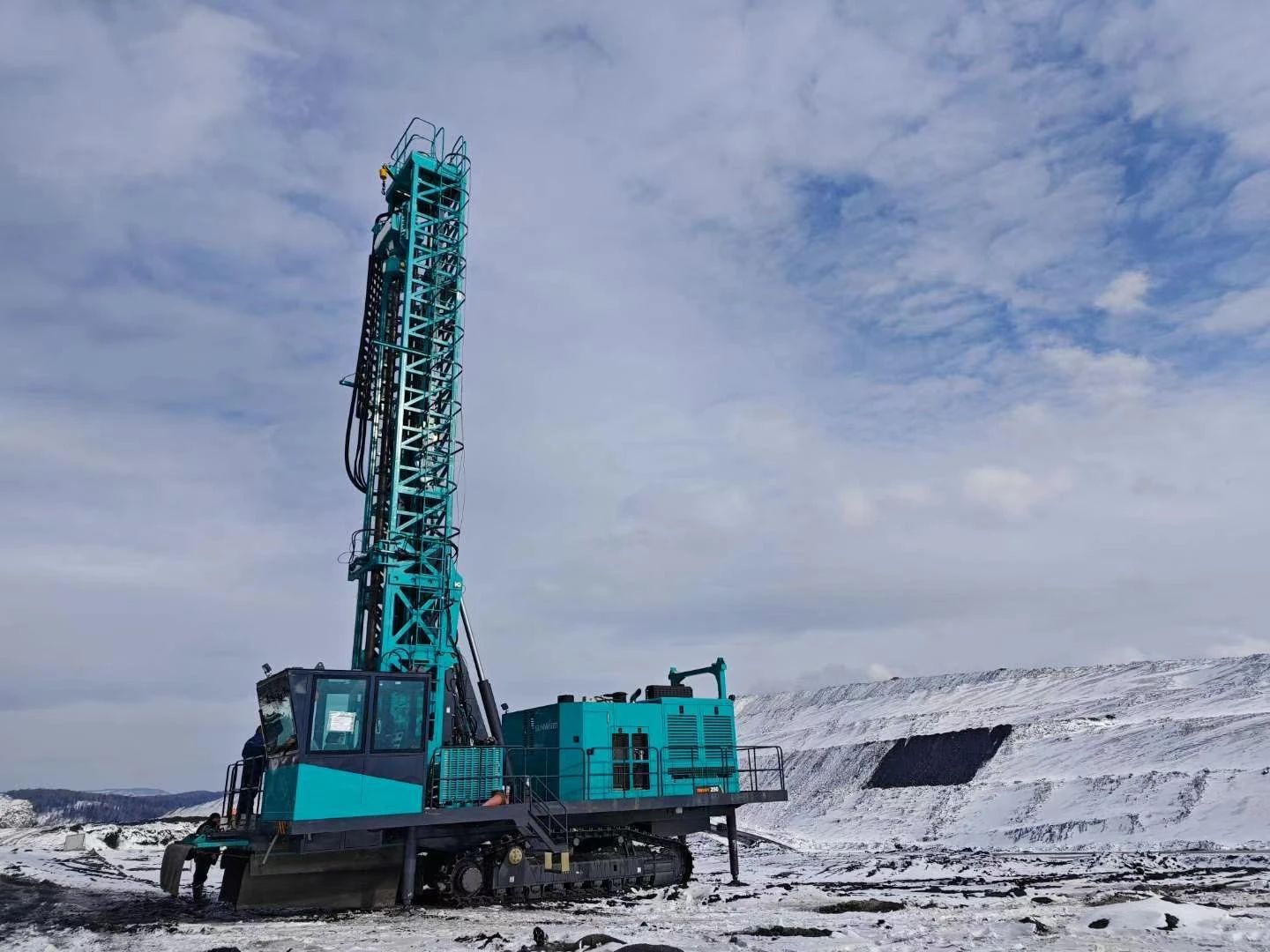 月钻进42888米，3499拉斯维加斯线路智能牙轮钻机施工效能再创新高