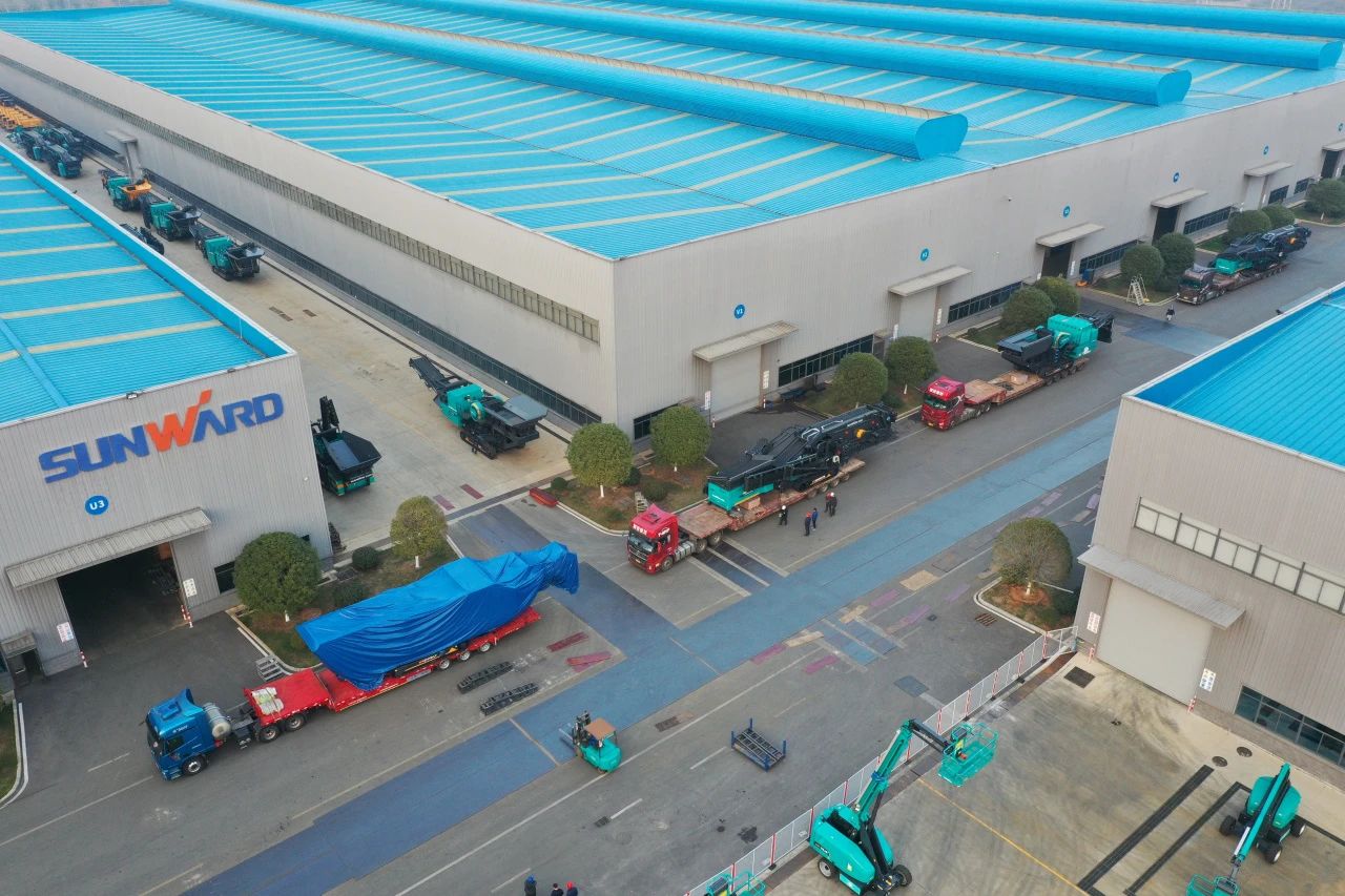 3499拉斯维加斯线路普石勒柴电一体移动破碎筛分设备热销海表