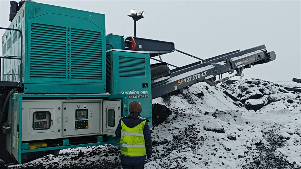 不惧-30℃极寒挑战，3499拉斯维加斯线路普石勒破碎筛分设备不变运行！