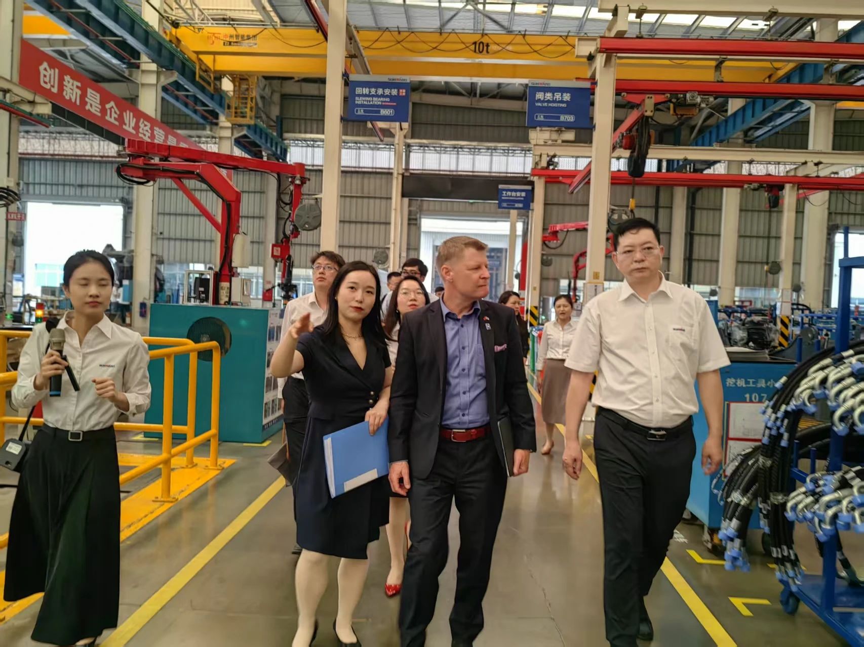 芬兰驻华大使馆商务参赞到访3499拉斯维加斯线路智能