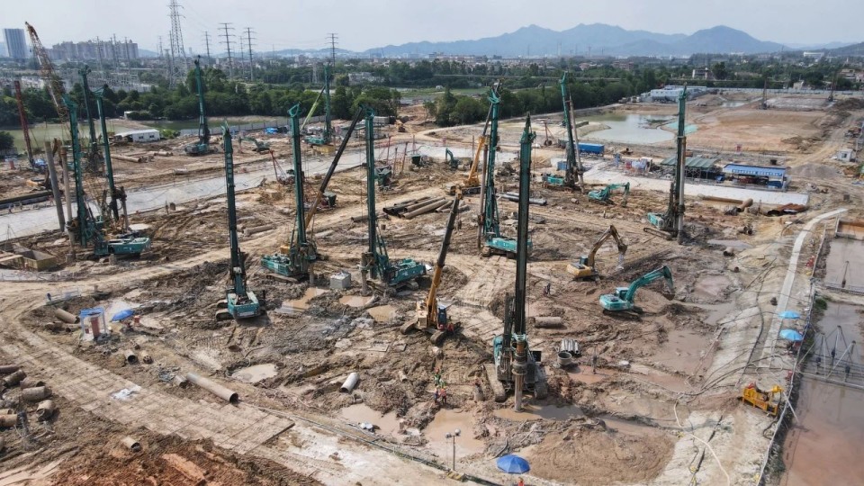 近20台“3499拉斯维加斯线路绿”设备实力集结，助力广佛西环工程建设跑出“加快度”