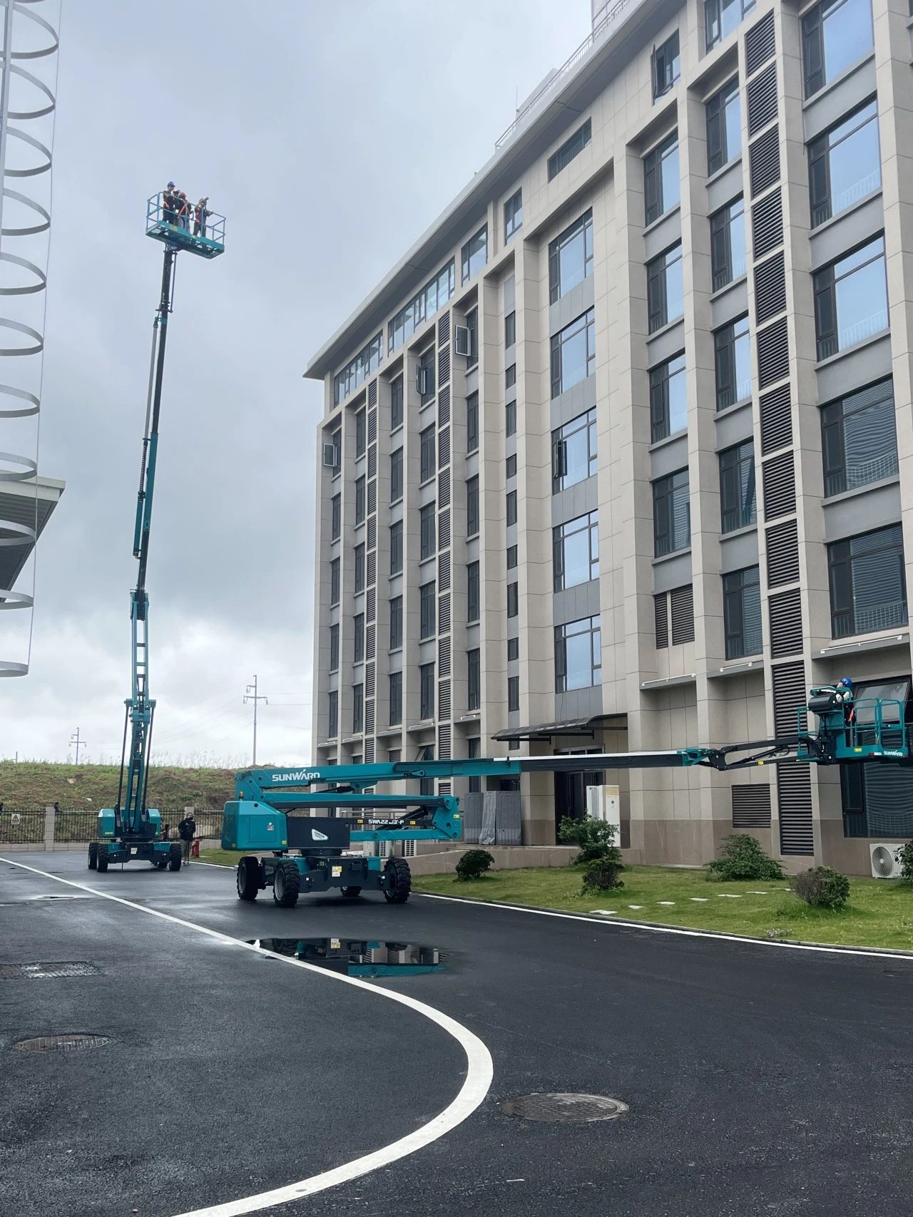 3499拉斯维加斯线路智能高空机械亮相《起头推理吧3》，与明星共赴