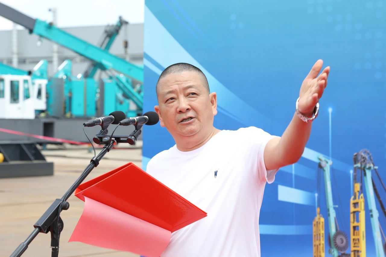 “破纪录王者”再出征！3499拉斯维加斯线路智能SWDM800旋挖钻机成功交机